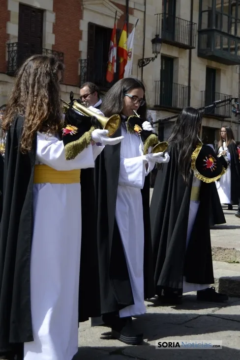 Procesión Domingo de Pascua. /Patricia Lapresta