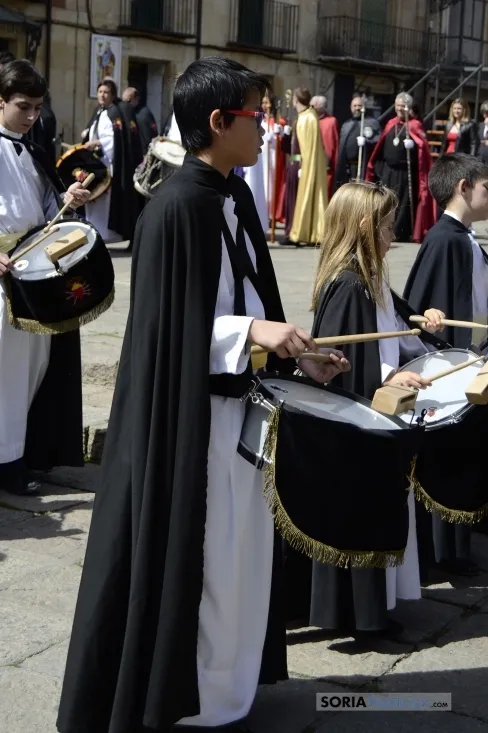 Procesión Domingo de Pascua. /Patricia Lapresta