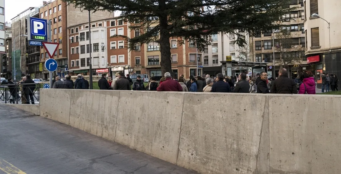 Asistentes a la manifestación. /Patricia Lapresta