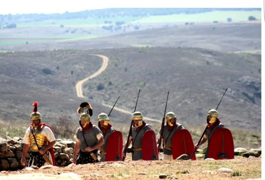 Recreación de la Asociación Tierraquemada en Numancia. /ACC Tierraquemada