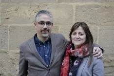 La Cruz y San Pedro, Carlos Vallejo y Maria Luisa Andrés. /Patricia Lapresta