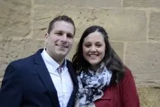 La Mayor, Inés Sanz y Carlos Romo. /Patricia Lapresta