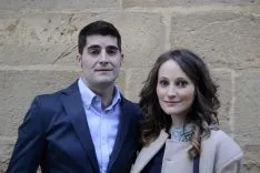 San Juan, Isabel López y Jorge Llorente. /Patricia Lapresta