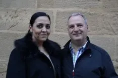 Santo Tomé, San Clemente y San Martín, Soraya Gonzalo y Carlos Martínez. /Patricia Lapresta