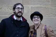 Santa Bárbara, Andrea Rodrigo y Juan Rodrigo. /Patricia Lapresta