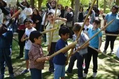 Recreación histórica de 'Oria Dauria' en el Día de Castilla y León. /SN