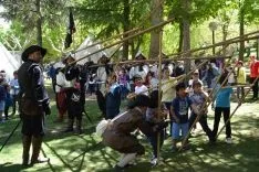 Recreación histórica de 'Oria Dauria' en el Día de Castilla y León. /SN