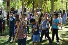 Recreación histórica de 'Oria Dauria' en el Día de Castilla y León. /SN