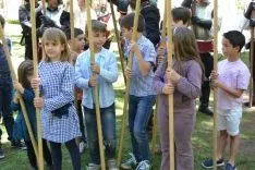 Recreación histórica de 'Oria Dauria' en el Día de Castilla y León. /SN