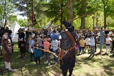 Recreaciones históricas con la asociación 'Oria Dauria' para celebrar el Dia de Castilla y León. /SN
