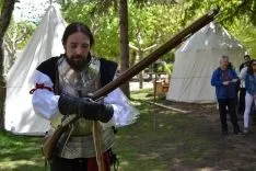 Recreaciones históricas con la asociación 'Oria Dauria' para celebrar el Dia de Castilla y León. /SN