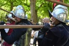 Recreaciones históricas con la asociación 'Oria Dauria' para celebrar el Dia de Castilla y León. /SN