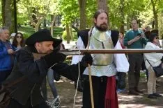 Recreaciones históricas con la asociación 'Oria Dauria' para celebrar el Dia de Castilla y León. /SN
