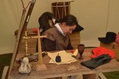 Recreaciones históricas con la asociación 'Oria Dauria' para celebrar el Dia de Castilla y León. /SN