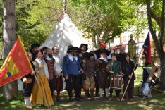 Recreaciones históricas con la asociación 'Oria Dauria' para celebrar el Dia de Castilla y León. /SN
