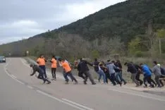 Pingadas de los mayos en Pinares
