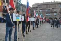 Una imagen de la ceremonia este viernes. /SN