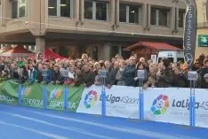 Una imagen de la ceremonia este viernes. /SN