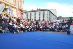Una imagen de la ceremonia este viernes. /SN