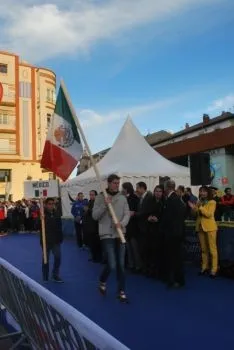 Una imagen de la ceremonia este viernes. /SN
