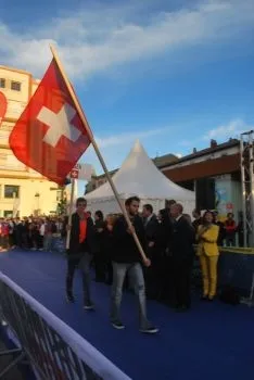Una imagen de la ceremonia este viernes. /SN
