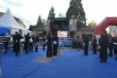 Una imagen de la ceremonia este viernes. /SN