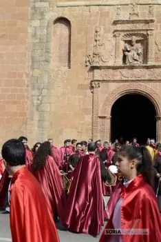 Procesión Domingo de Pascua. /Patricia Lapresta