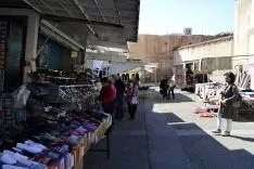 Imagen del mercadillo este jueves 6. /Patricia Lapresta