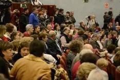 Momentos del acto. /Patricia Lapresta