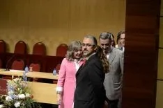 Momentos del acto. /Patricia Lapresta