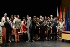 Momentos del acto. /Patricia Lapresta