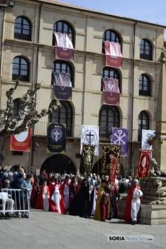 Procesión Domingo de Pascua. /Patricia Lapresta