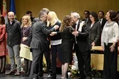 Momentos del acto. /Patricia Lapresta