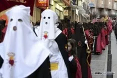 Procesión Miércoles Santo. /Patricia Lapresta