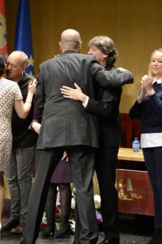 Momentos del acto. /Patricia Lapresta