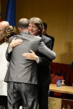 Momentos del acto. /Patricia Lapresta
