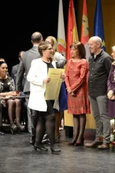 Momentos del acto. /Patricia Lapresta