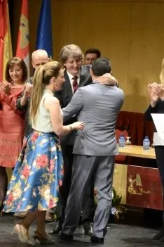 Momentos del acto. /Patricia Lapresta