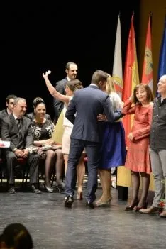 Momentos del acto. /Patricia Lapresta