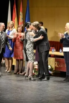 Momentos del acto. /Patricia Lapresta