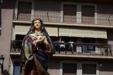 Procesión Domingo de Pascua. /Patricia Lapresta