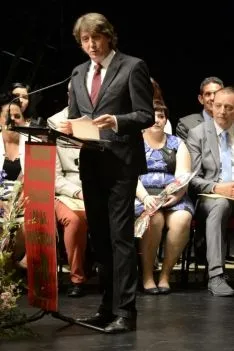 Momentos del acto. /Patricia Lapresta
