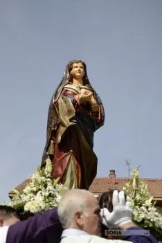 Procesión Domingo de Pascua. /Patricia Lapresta