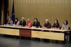 Autoridades durante el acto. /Patricia Lapresta