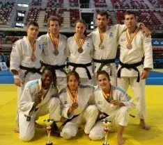 Alexis Rosa con su entrenadora/ A.R.