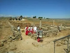 Recreación de la Asociación Tierraquemada en Numancia. /ACC Tierraquemada