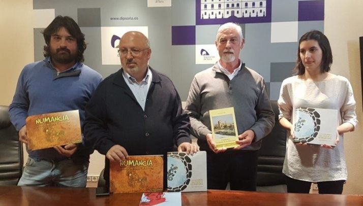 Presentación de libros en la Diputación