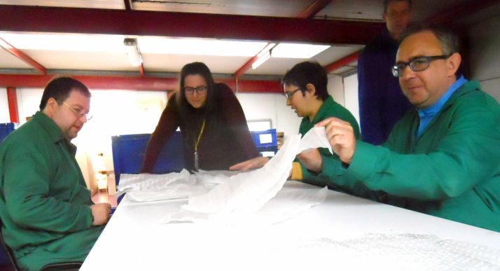 Centro especial de empelo de ASOVICA, en Soria. /SN