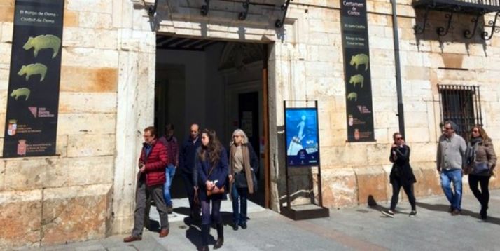 Oficina de turismo en El Burgo de Osma. /SN