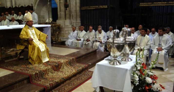 La Misa Crismal este miércoles./DOS